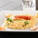 Risotto alla crema di scampi