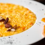 Risotto zucca e speck