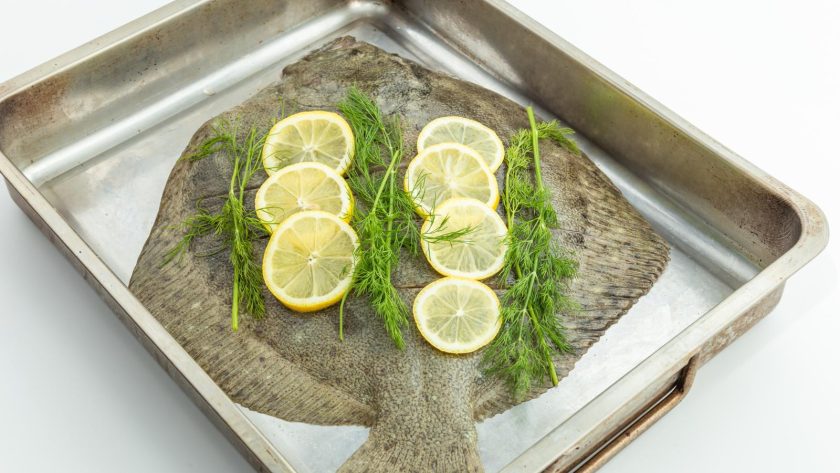 Rombo al forno