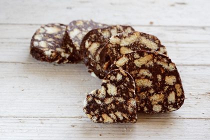 Salame di cioccolato senza uova