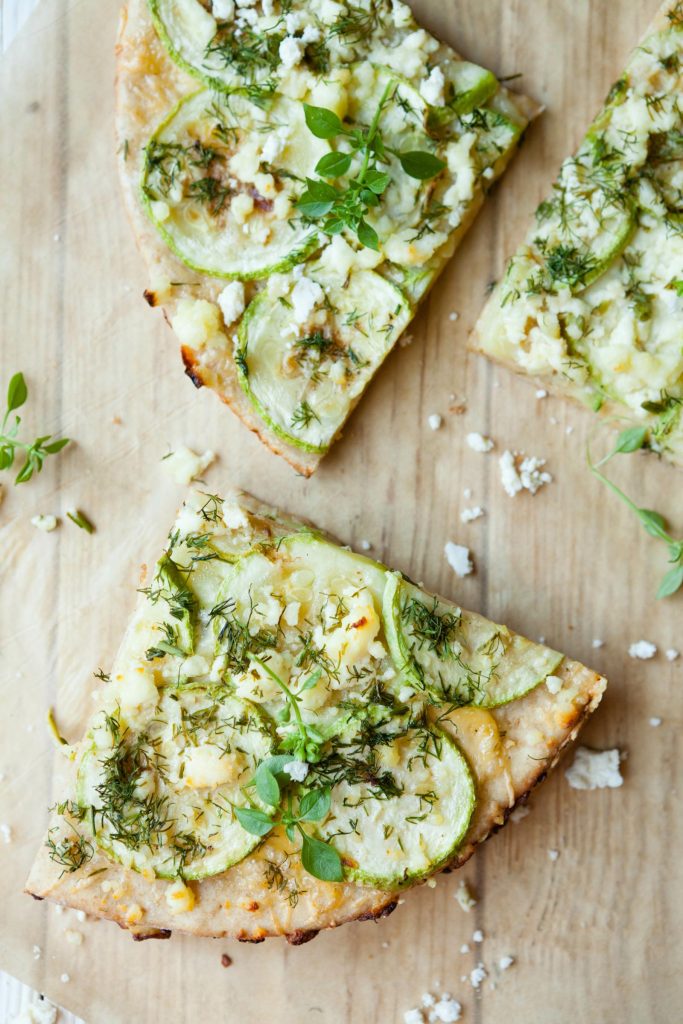 Schiacciata di zucchine
