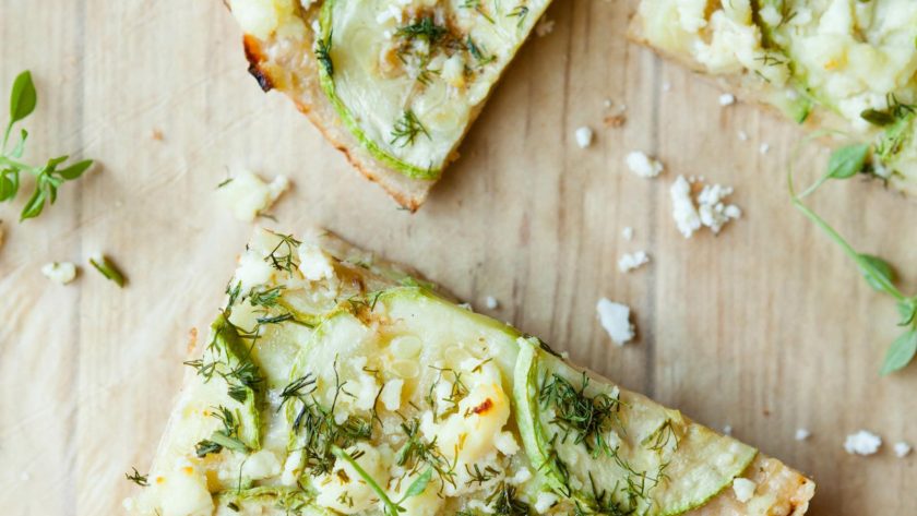 Schiacciata di zucchine