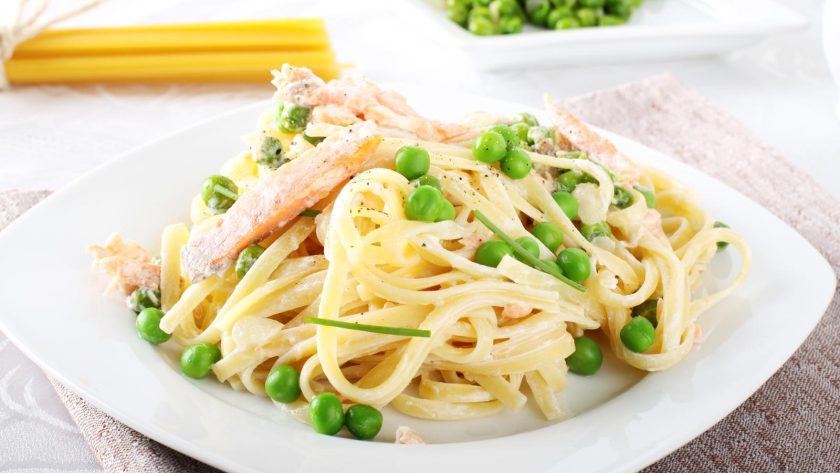 Tagliolini al salmone