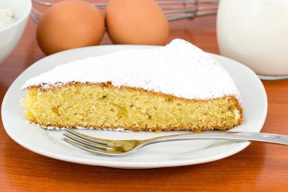 Torta al latte caldo