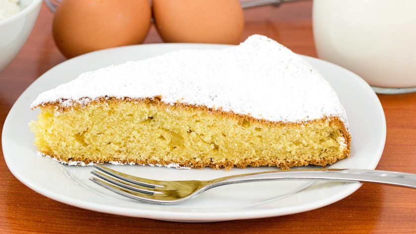 Torta al latte caldo