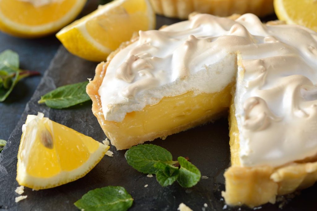 Torta al limone cremosa