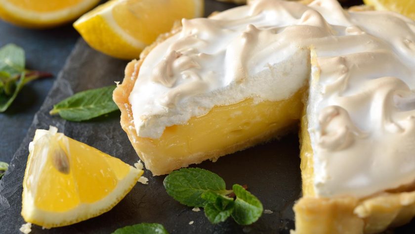 Torta al limone cremosa