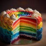 Torta arcobaleno