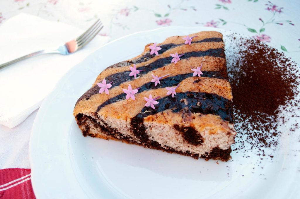 Torta zebrata