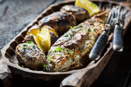 Trota al forno