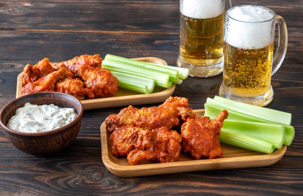 Ali di pollo alla tequila