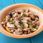 Antipasto di moscardini