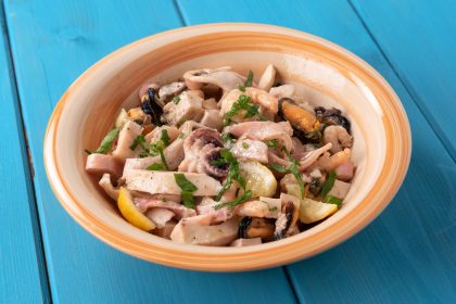 Antipasto di moscardini