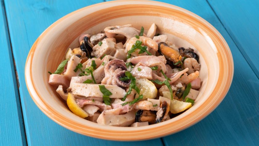 Antipasto di moscardini