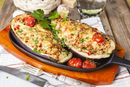 Barchette di melanzane