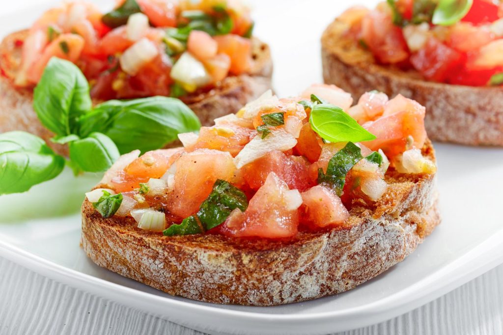 Bruschette al forno