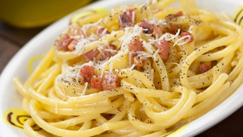 Bucatini alla carbonara