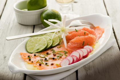 Carpaccio di salmone