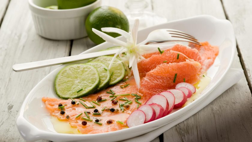 Carpaccio di salmone