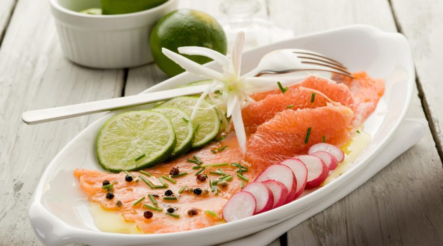 Carpaccio di salmone