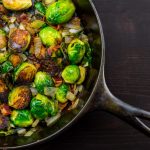 Cavolini di Bruxelles gratinati in padella