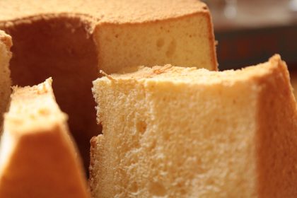 Chiffon cake all'arancia