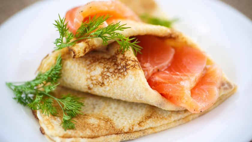 Crespelle al salmone