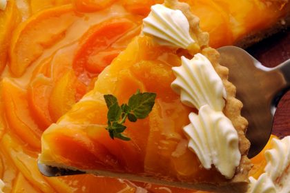 Crostata di pesche