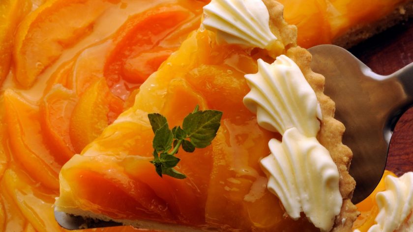 Crostata di pesche