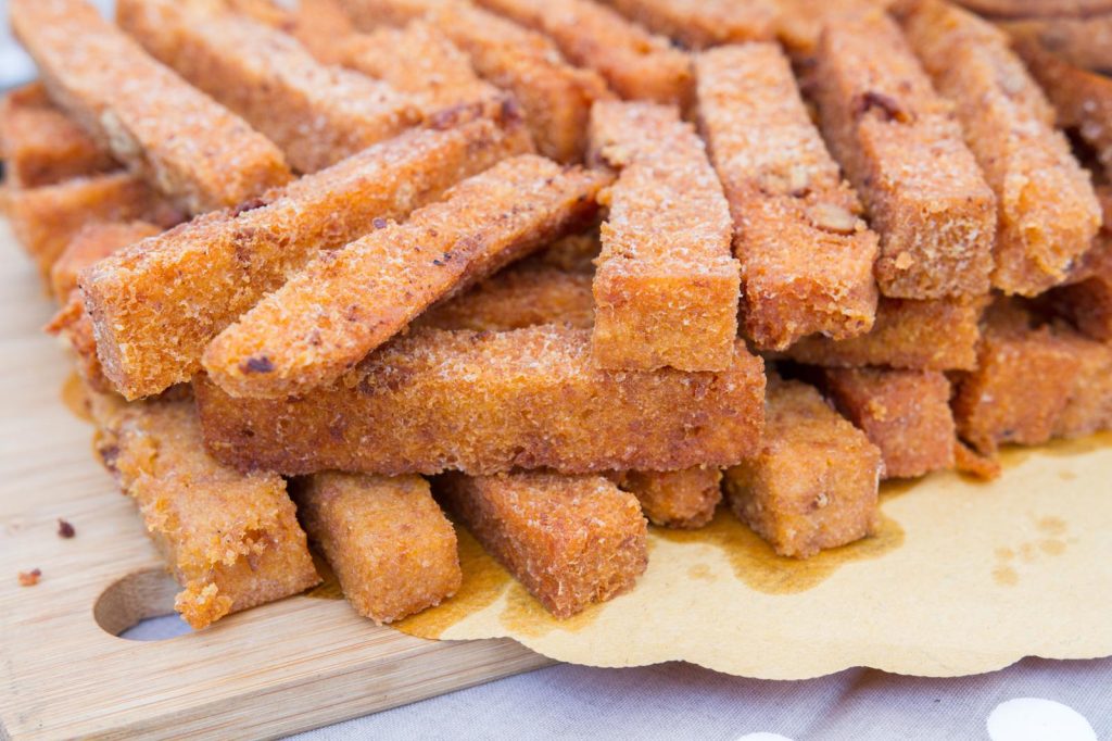 Crostini di polenta