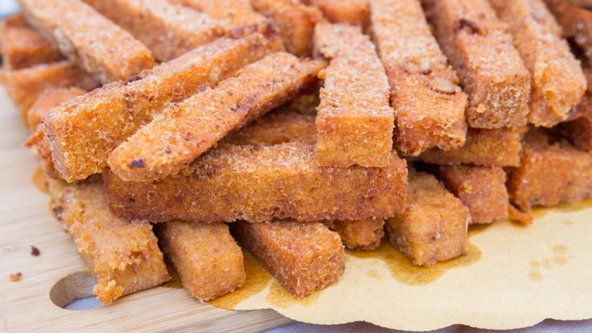 Crostini di polenta