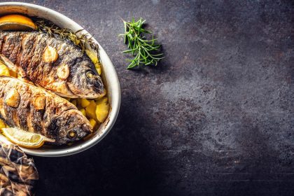 Filetti di branzino al forno