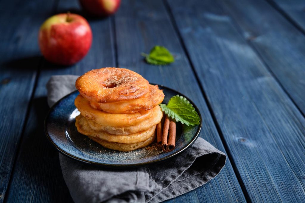 Frittelle di mele al forno