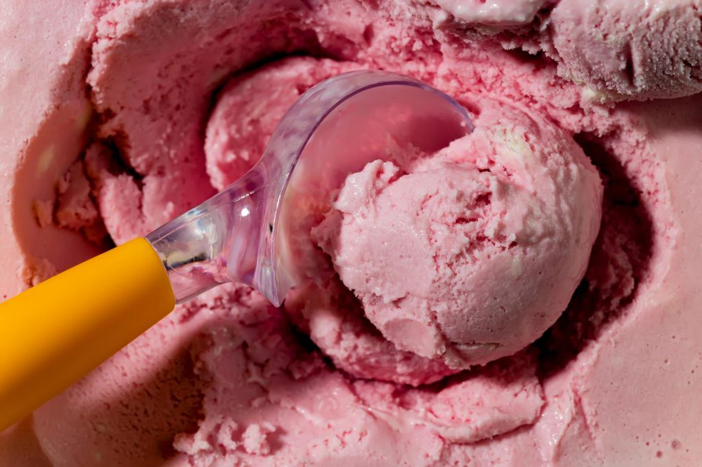 Gelato alla fragola