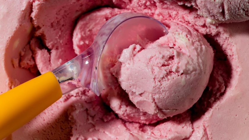 Gelato alla fragola