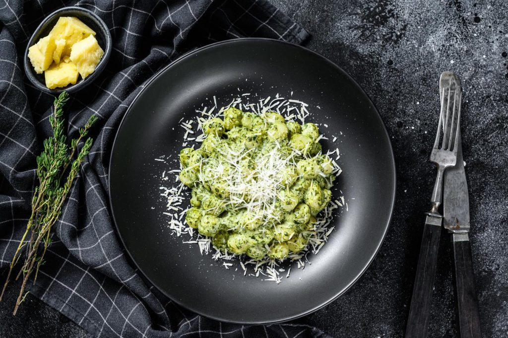 Gnocchi al pesto