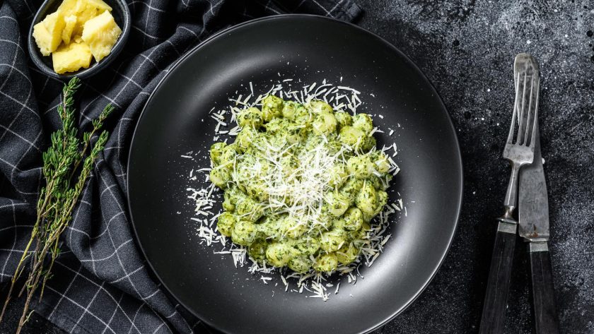 Gnocchi al pesto