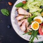 Insalata con uova sode