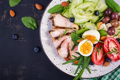 Insalata con uova sode
