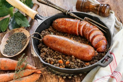 Lenticchie e salsiccia