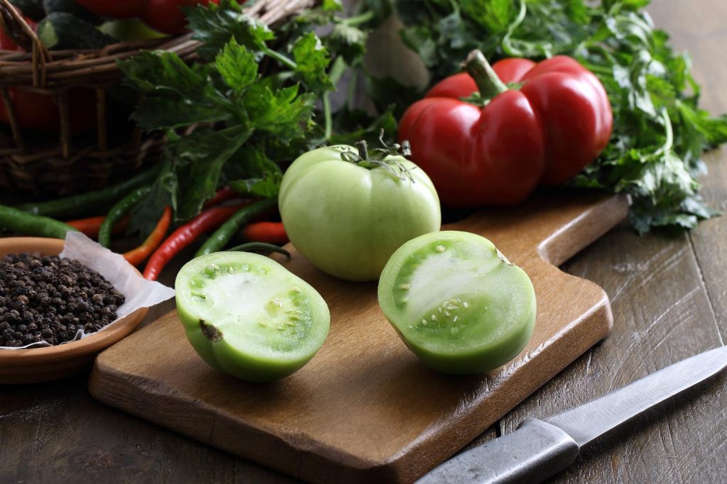 Marmellata di pomodori verdi