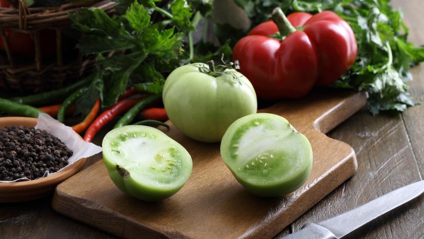 Marmellata di pomodori verdi