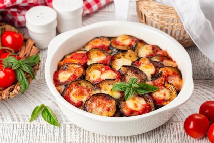 Melanzane alla parmigiana non fritte