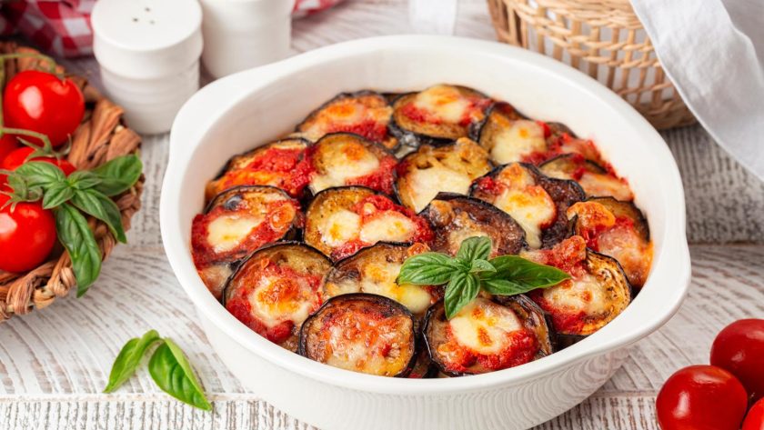 Melanzane alla parmigiana non fritte