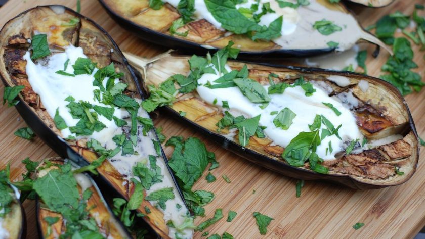 Melanzane grigliate al forno