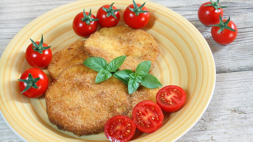 Melanzane impanate