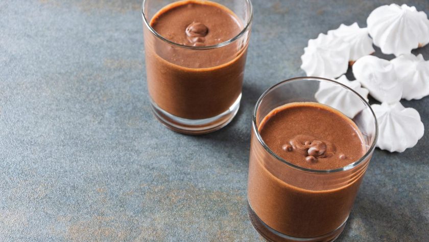 Mousse ai tre cioccolati