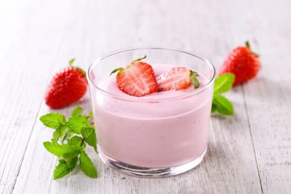 Mousse di fragole