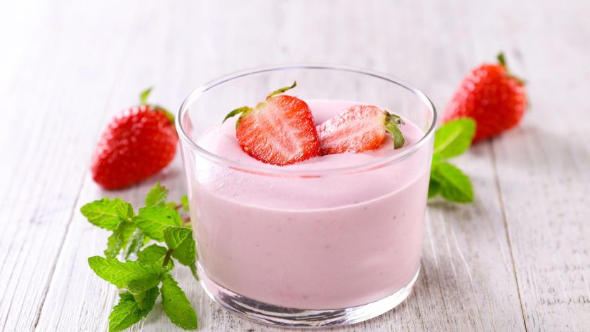 Mousse di fragole