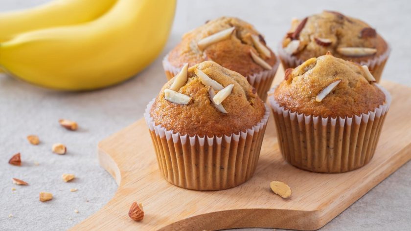 Muffin con marmellata
